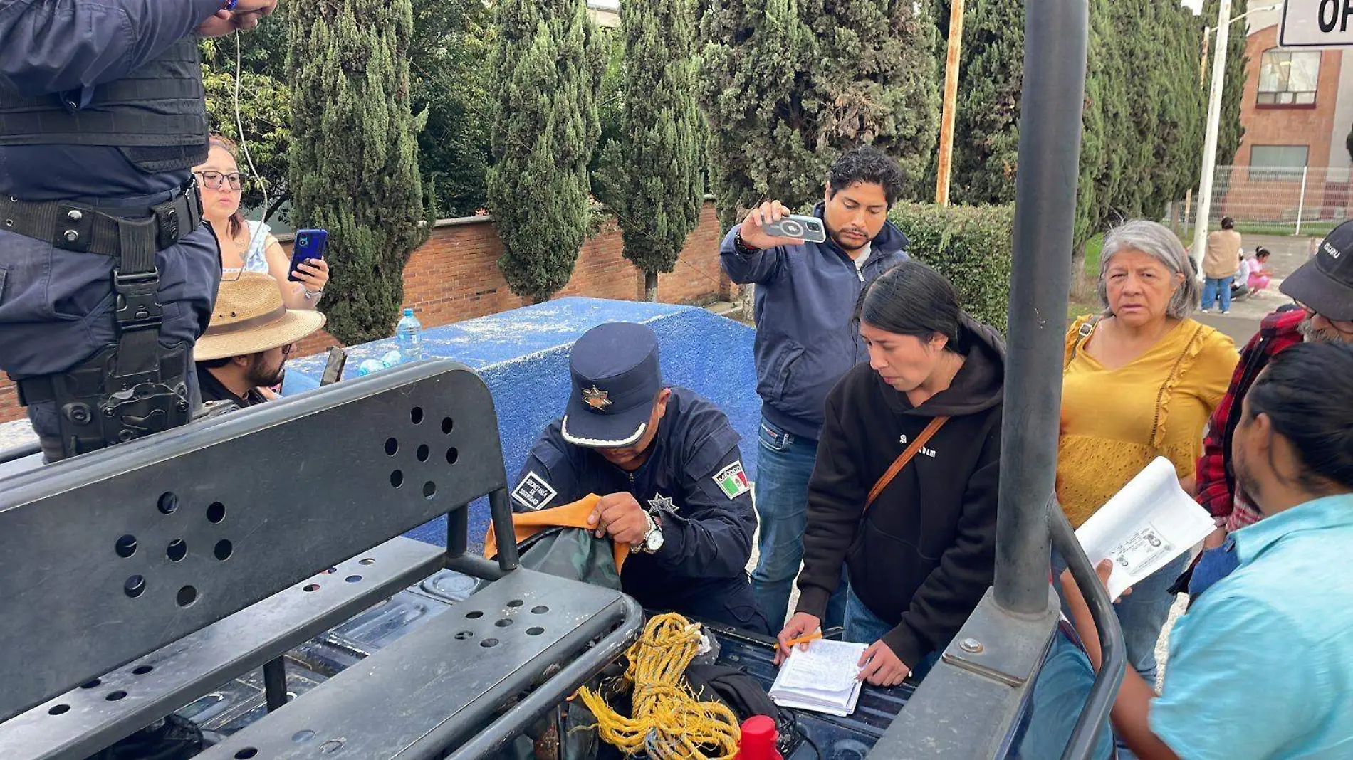 Activistas detenidos